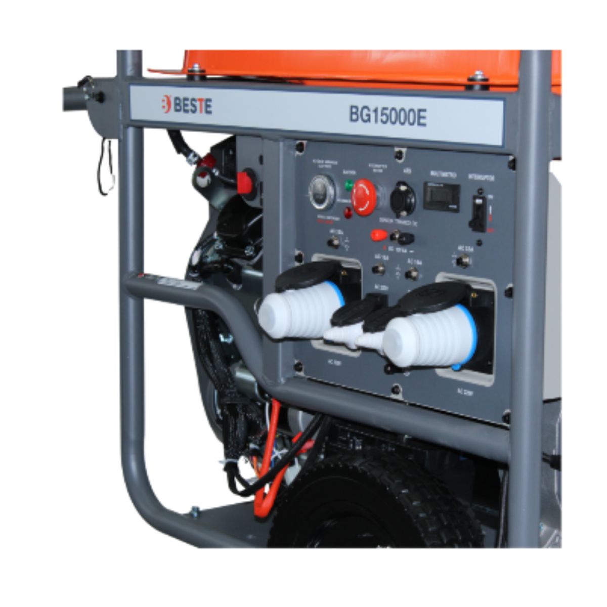 BESTE - Generador Eléctrico gasolina 12000 w Partida eléctrica