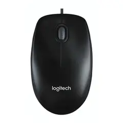 LOGITECH - Mouse M90 Alámbrico Ambidiestro USB Negro