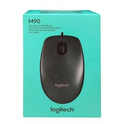 Imagen 2 del producto Mouse M90 Alámbrico Ambidiestro USB Negro