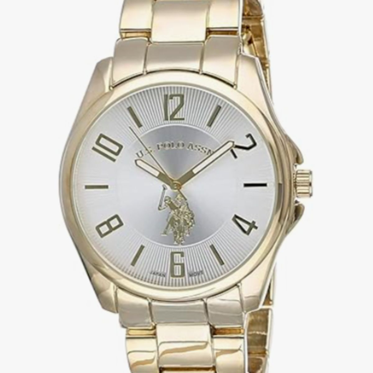 US POLO - Reloj US Polo Assn Análogo Hombre Correa Metálica Dorada
