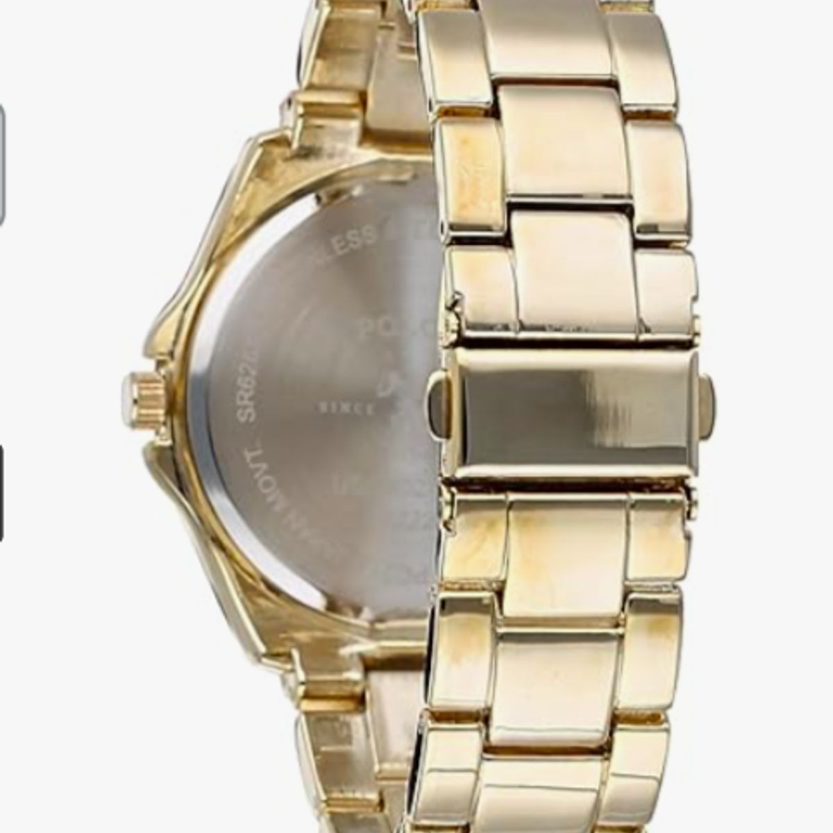 US POLO - Reloj US Polo Assn Análogo Hombre Correa Metálica Dorada