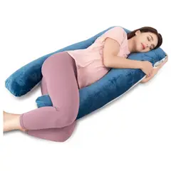 GENERICO - Cojín Maternal En Forma De U Con Funda Muy Suave