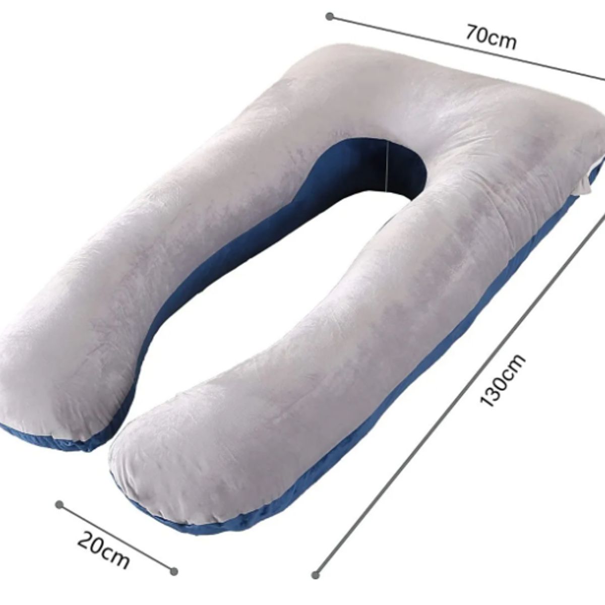 GENERICO - Cojín Maternal En Forma De U Con Funda Muy Suave