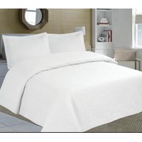 CUBRECAMAS DE VERANO 2 PLAZAS BLANCO