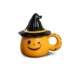 GENERICO - TAZA FANTASMA DE COLOR NARANJA