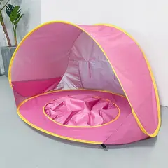 GENERICO - Carpa Con Piscina De Exterior Para Bebes Rosado
