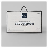 Set 2  Almohadas Visco Medium