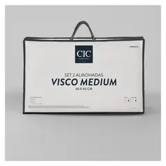 CIC - Juego De Almohadas Viscoelástica 1 Plaza