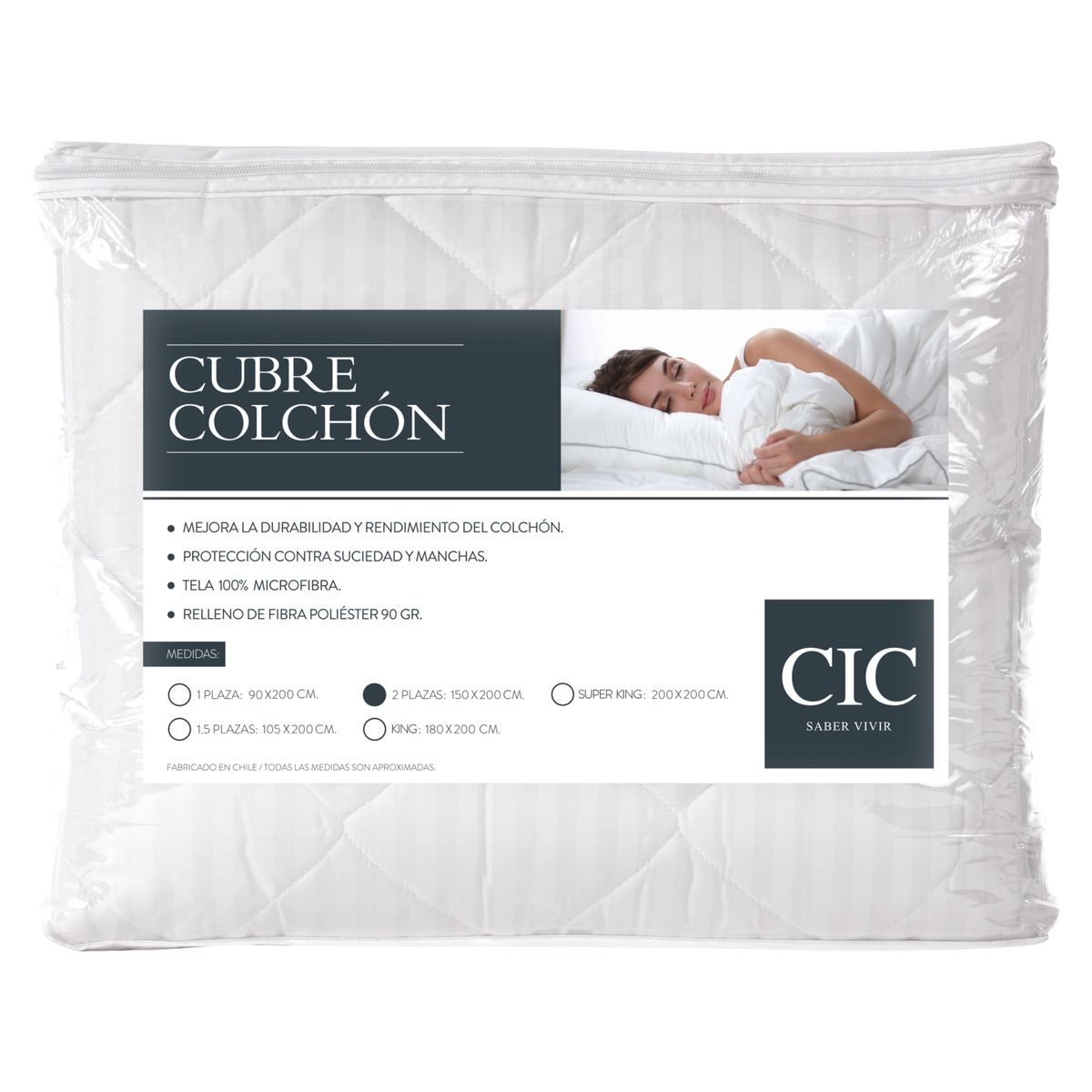 CIC - Cubrecolchón CIC