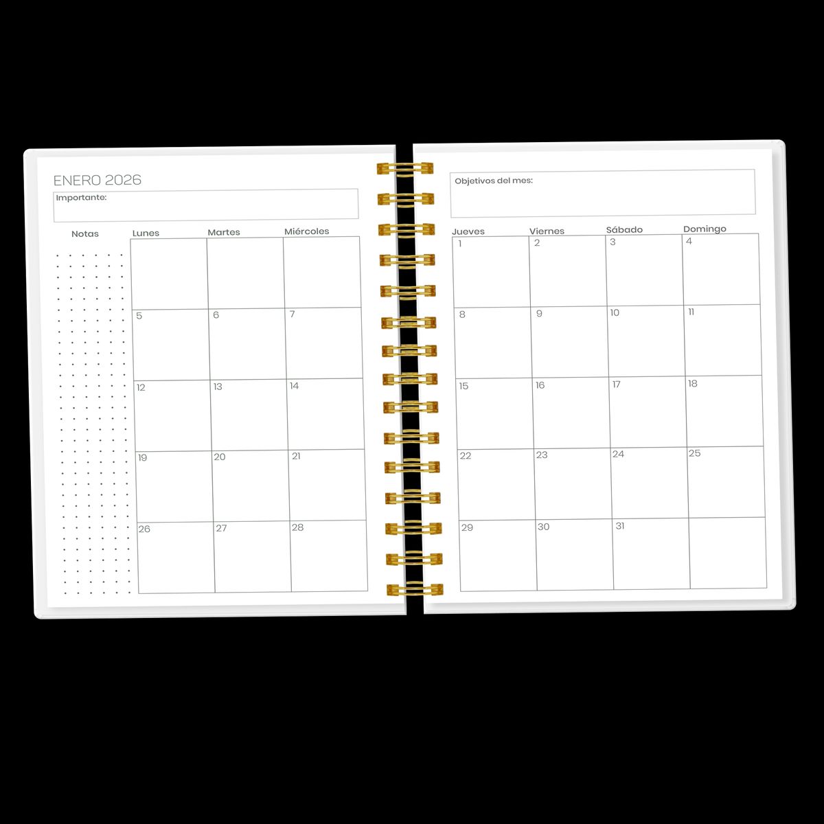 FATI - Agenda - Planner anual Sweet 2026