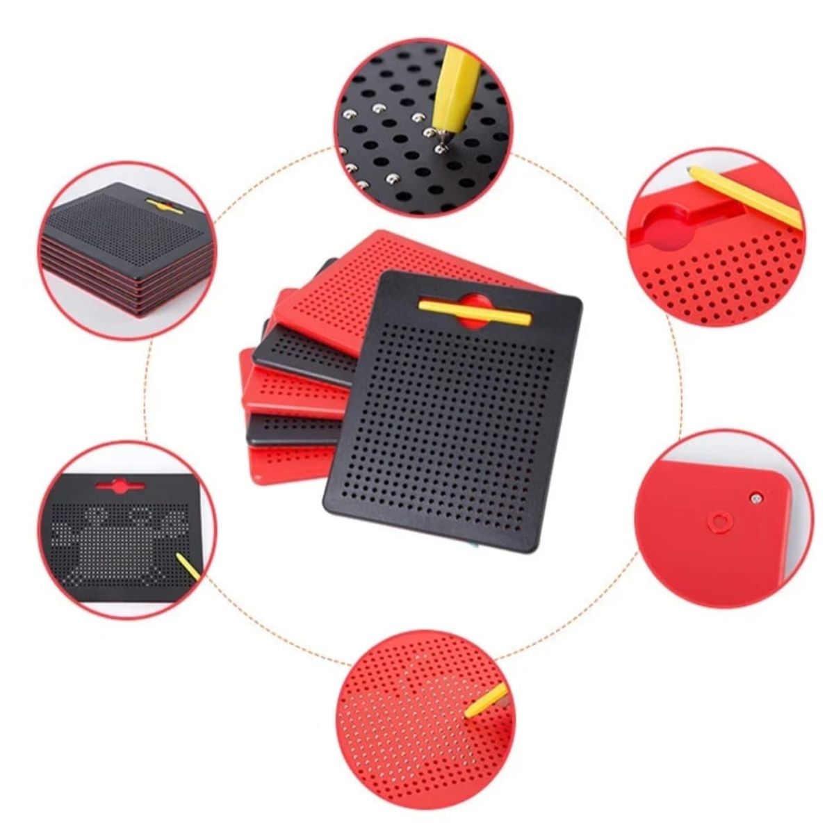 GENERICO - Juego Tablero De Patrones Magnético Niños