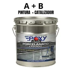 EPOXY - PORCELANATO LIQUIDO PREMIUM - KIT TINETA 19 KILOS - INCOLORO