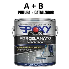 EPOXY - PORCELANATO LIQUIDO PREMIUM - KIT GALÓN - INCOLORO