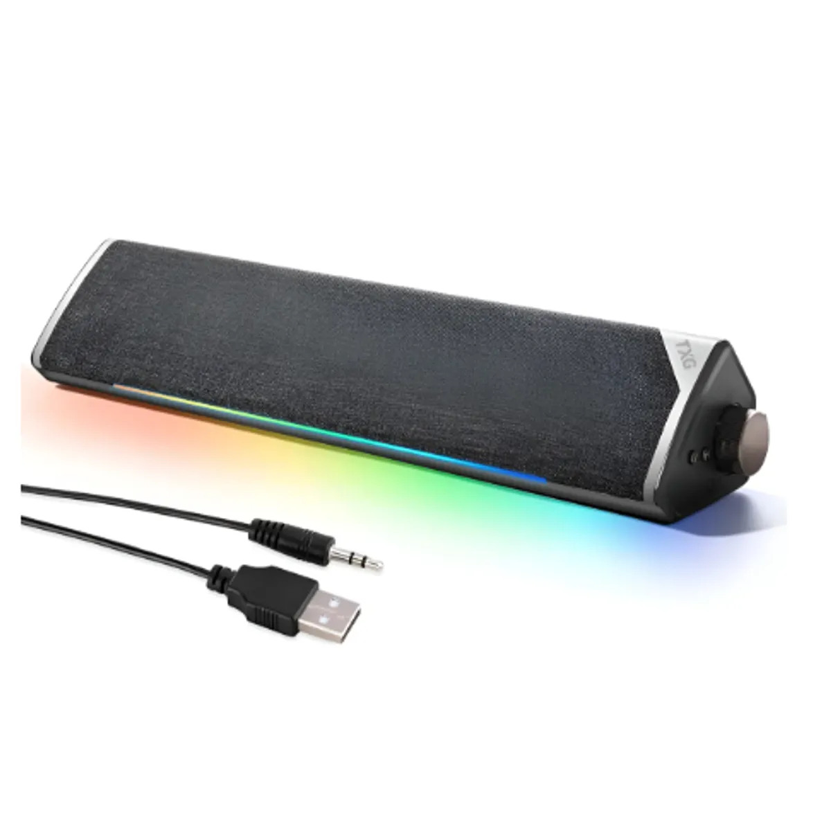 GENERICO - Parlante Inalámbrico Portátil Bluetooth 5.3 Soundbar Rgb