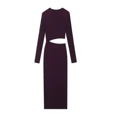 VELVET - Vestido Ajustado Seraphina Chocolate
