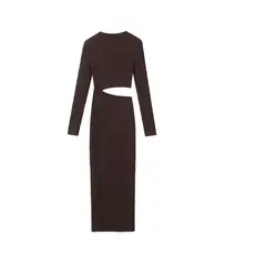 VELVET - Vestido Ajustado Seraphina Chocolate