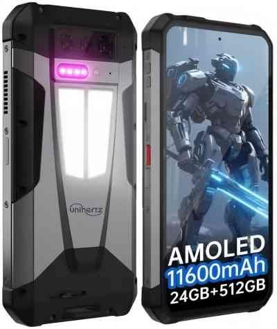 Tank 4 5G Celular 24GB+512GB 11600mAh Smartphone-Negro