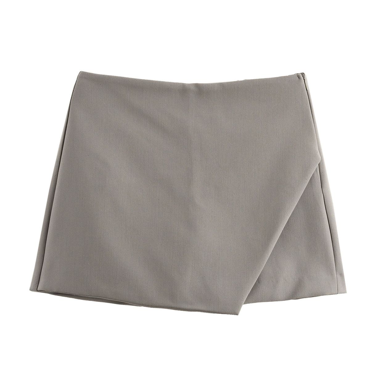 VELVET - Falda short Cruzada Elyvett Chocolate