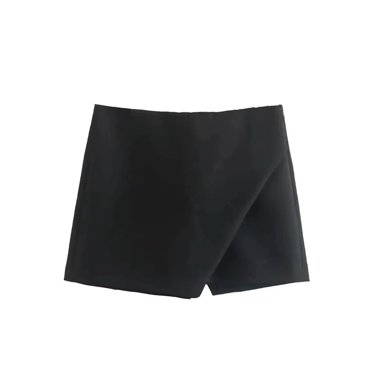 VELVET - Falda short Cruzada Elyvett Chocolate