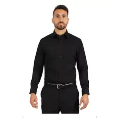 XPRESS RECHARGE - Camisa lisa para hombre de color solido top venta