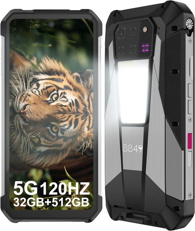 Tank 3 Pro 5G celular 32GB+512GB 23800mAh 200MP-Negro