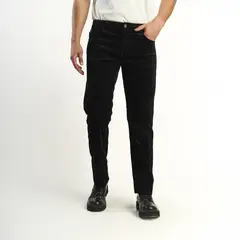 ELLUS - Pantalon Hombre Cotele Straight Tiro Medio Color