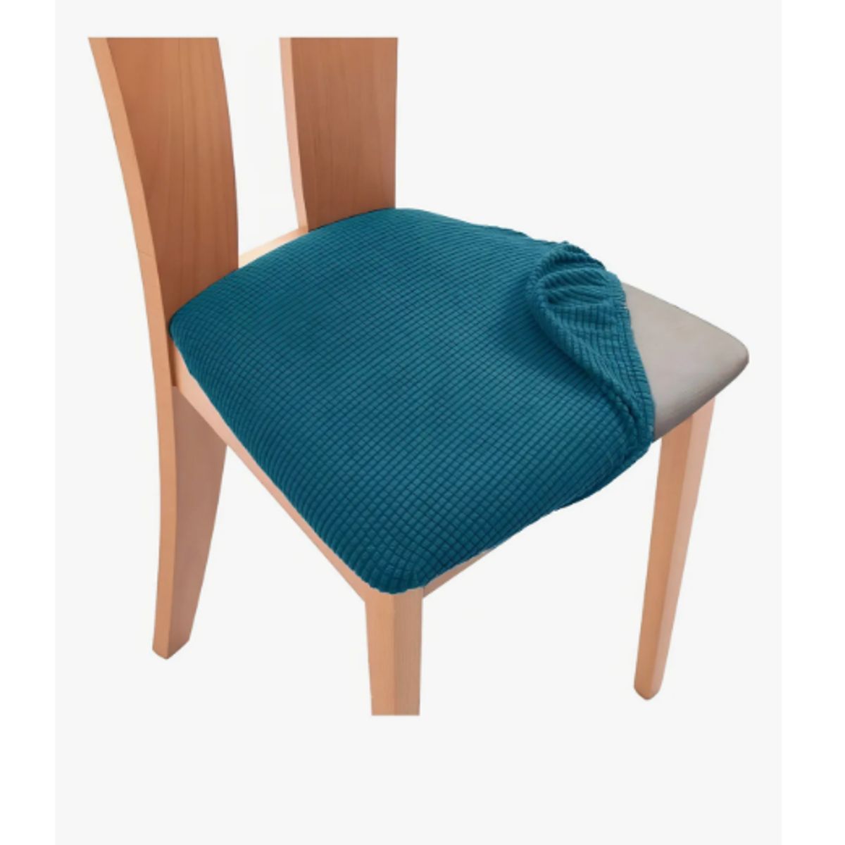 GENERICO - De 6 Funda De Asiento Para Silla De Comedor Color Calipso Osc/aisendo