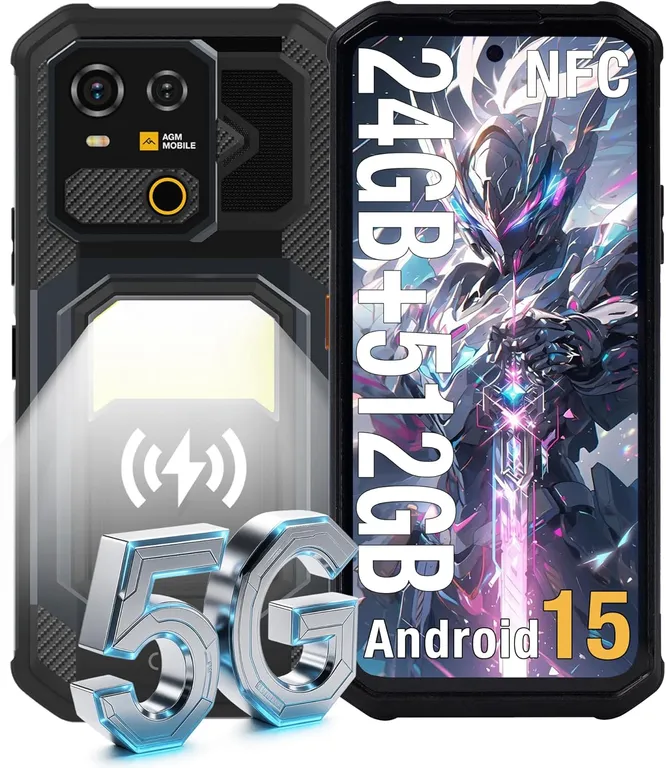 G3 5G Celular 24GB+512GB 10000mAh 64MP Android 15 Smartphone-Negro