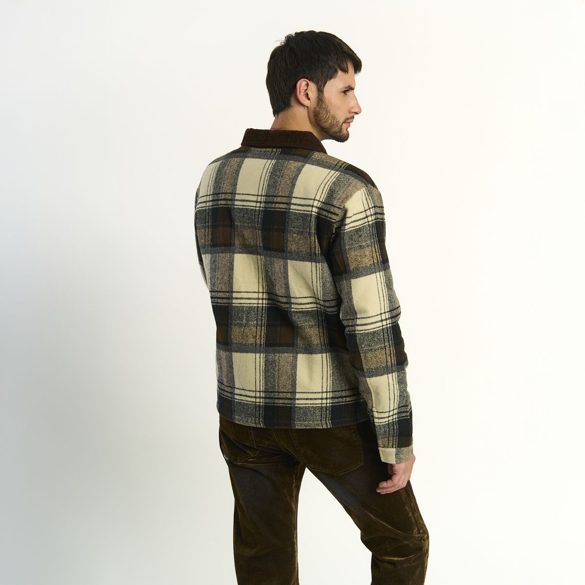 ELLUS - Chaqueta Leñadora Ellus Hombre Cuello Cotele