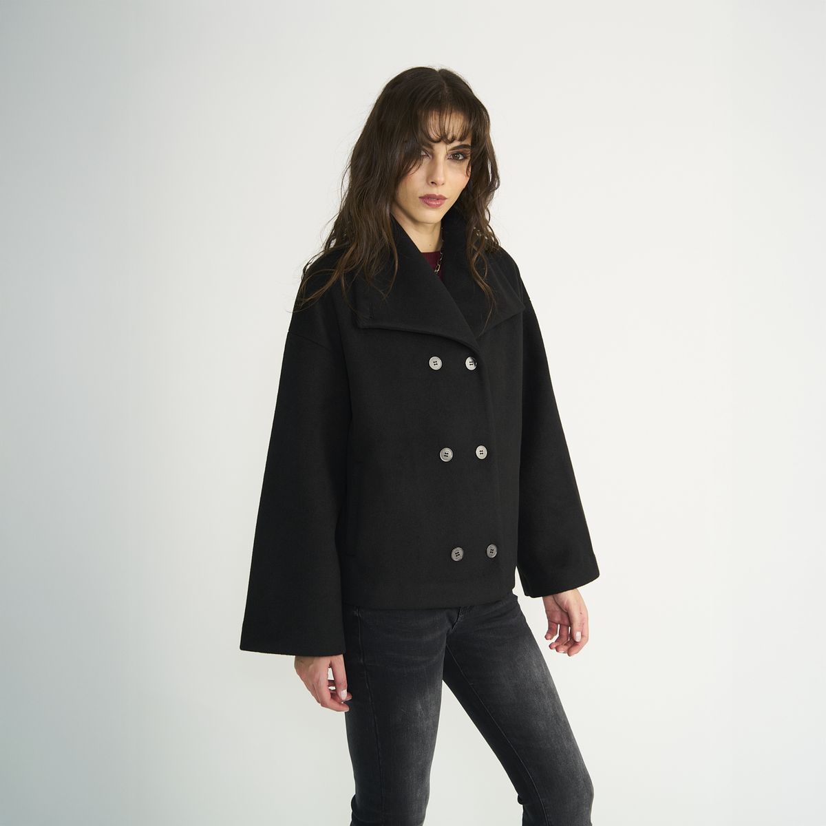 ELLUS - Trench Coat Ellus Mujer 4 Botones