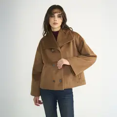 ELLUS - Trench Coat Mujer 4 Botones