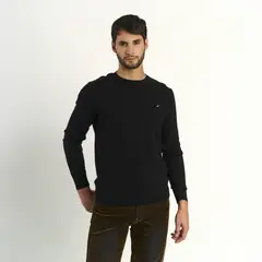 ELLUS - Sweater Hombre Cuello Regular Basico