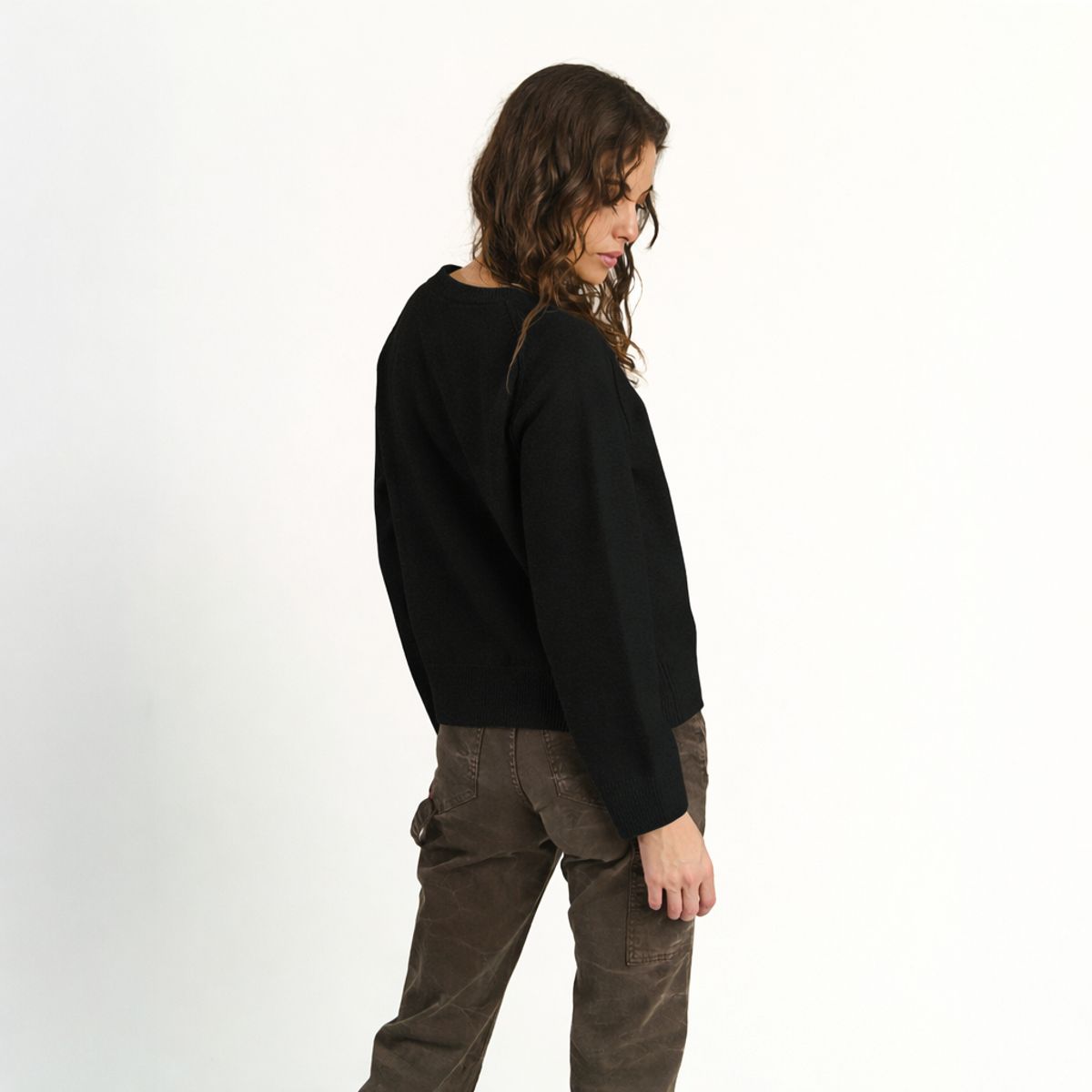 ELLUS - Sweater Ellus Mujer Loose Fit Ranglan