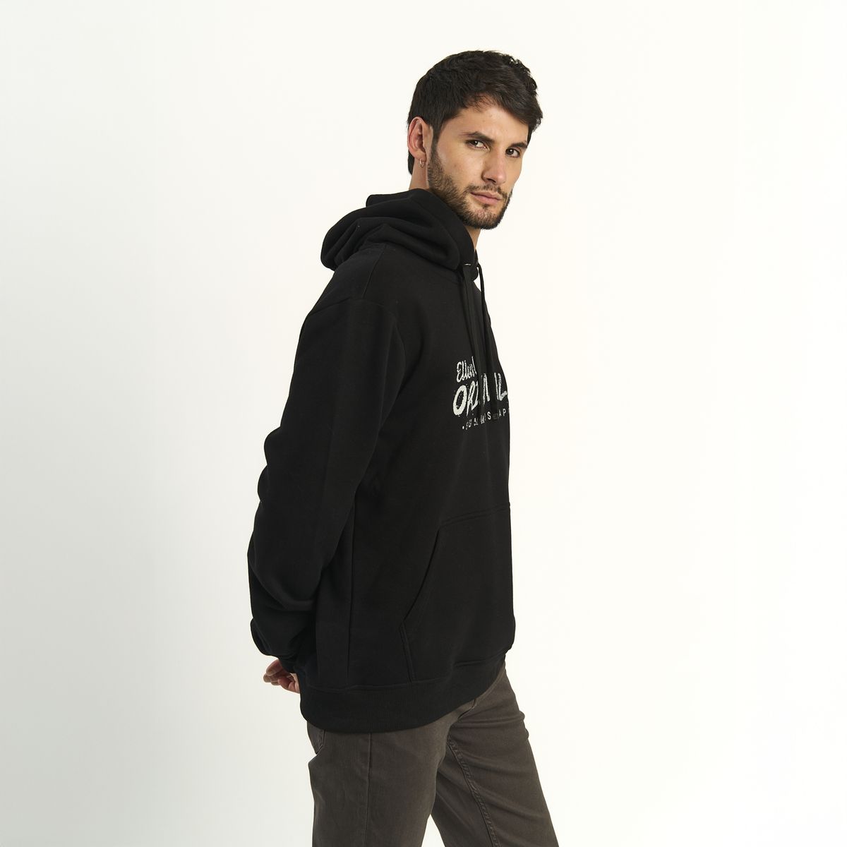 ELLUS - Polerón Ellus Hombre Fleece Print Ellusco Originals