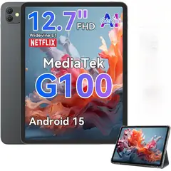 BLACKVIEW - Link 8 Tableta 12GB+256GB 12.7 pulgadas 8400mAh 16MP Android 15-Gris