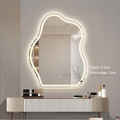 Imagen 2 del producto Espejo Con Luz Led Touch De Lujo Para Tocador O Baño 50x70cm