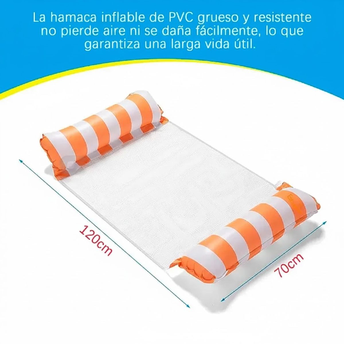 GENERICO - Hamaca Flotante Inflable De Piscina Colchón Flotador Silla