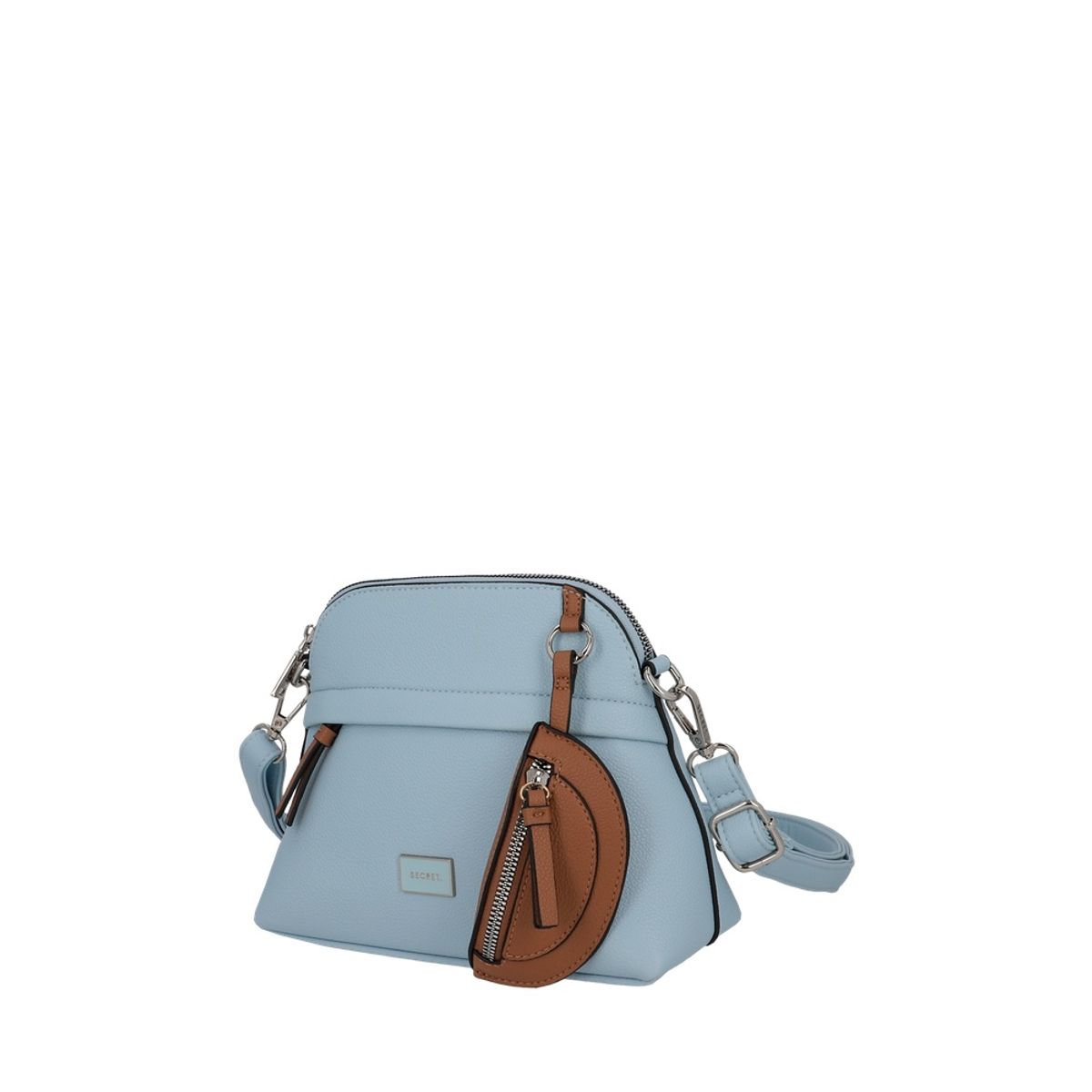 SECRET - Cartera Bandolera Secret Sicilia Pequeña Celeste ST6
