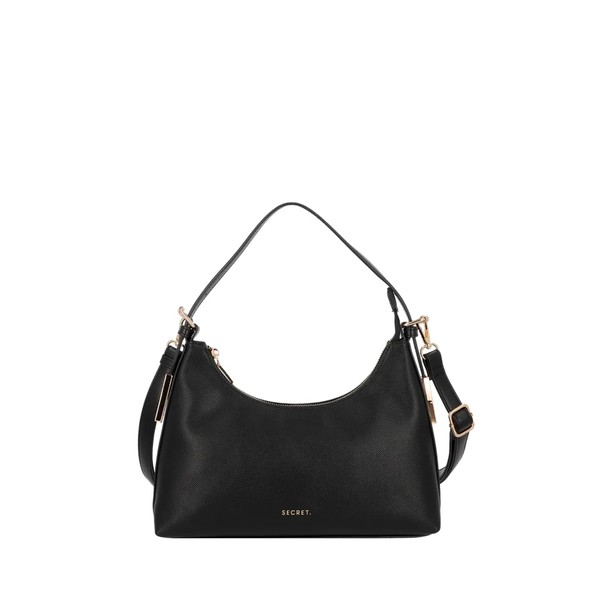 SECRET - Cartera Bandolera Secret Zagreb Mediana Negro ST6