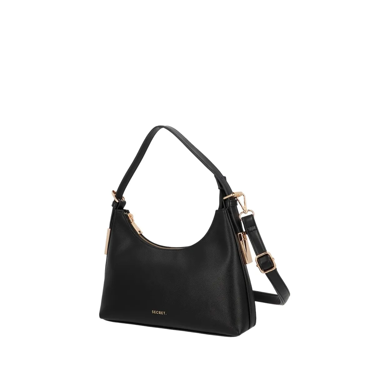 SECRET - Cartera Bandolera Secret Zagreb Mediana Negro ST6