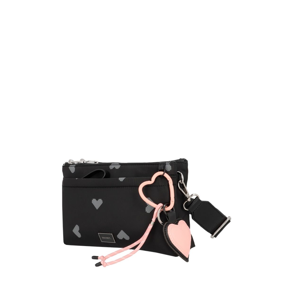 SECRET - Cartera Bandolera Secret Love Pequeña Negro ST6