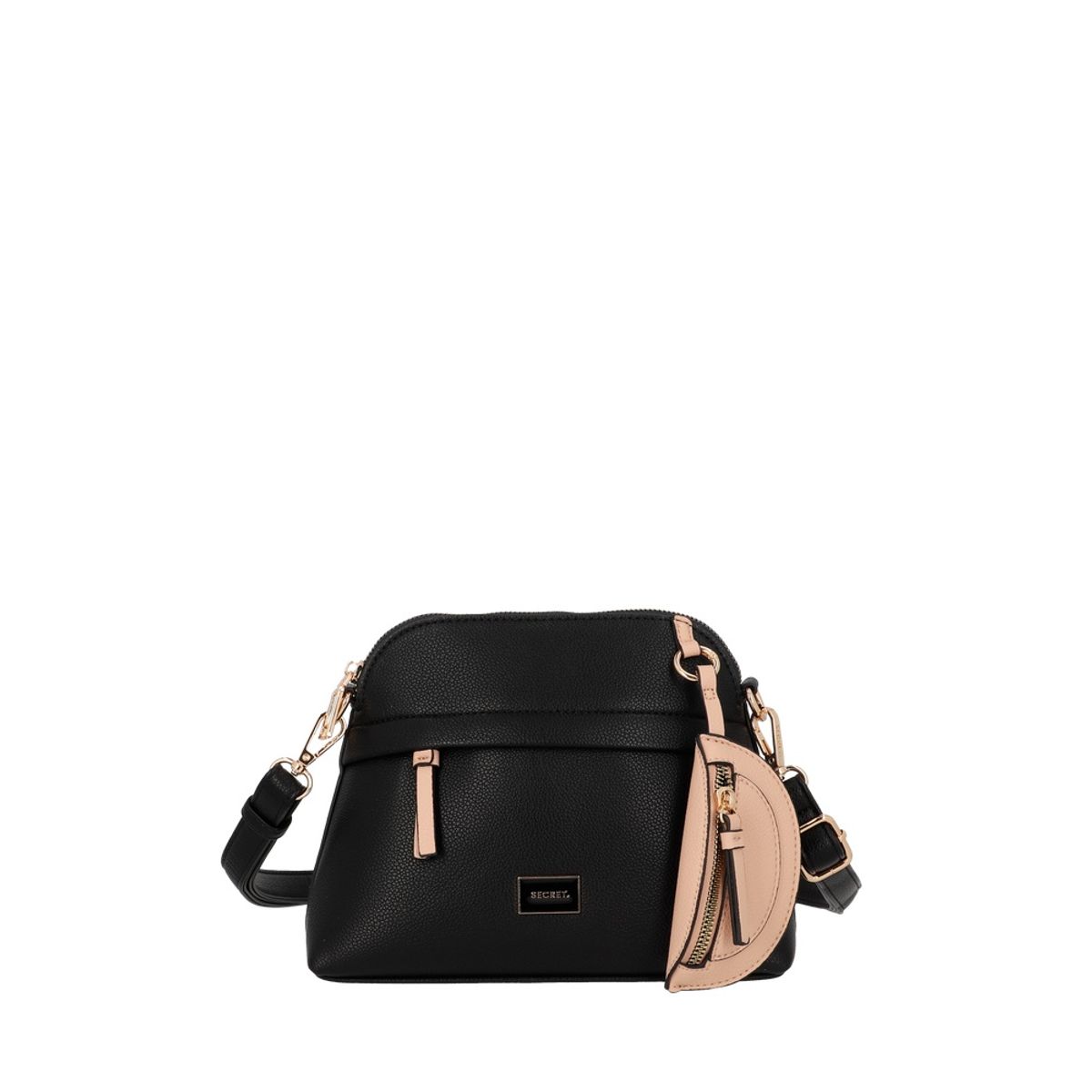 SECRET - Cartera Bandolera Secret Sicilia Pequeña Negro ST6