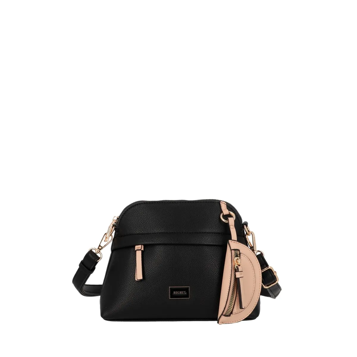 SECRET - Cartera Bandolera Secret Sicilia Pequeña Negro ST6