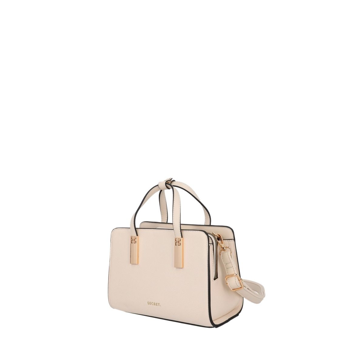 SECRET - Cartera Bandolera Secret Zagreb Pequeña Beige ST6