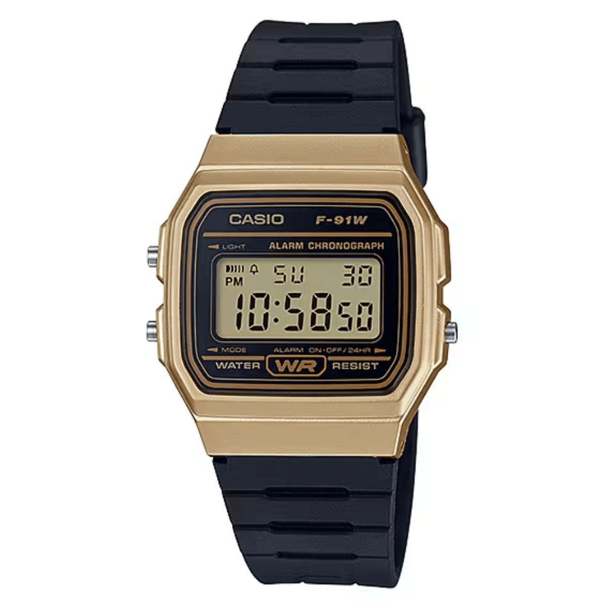 CASIO - RELOJ CASIO F-91WM-9ADF DORADO UNISEX