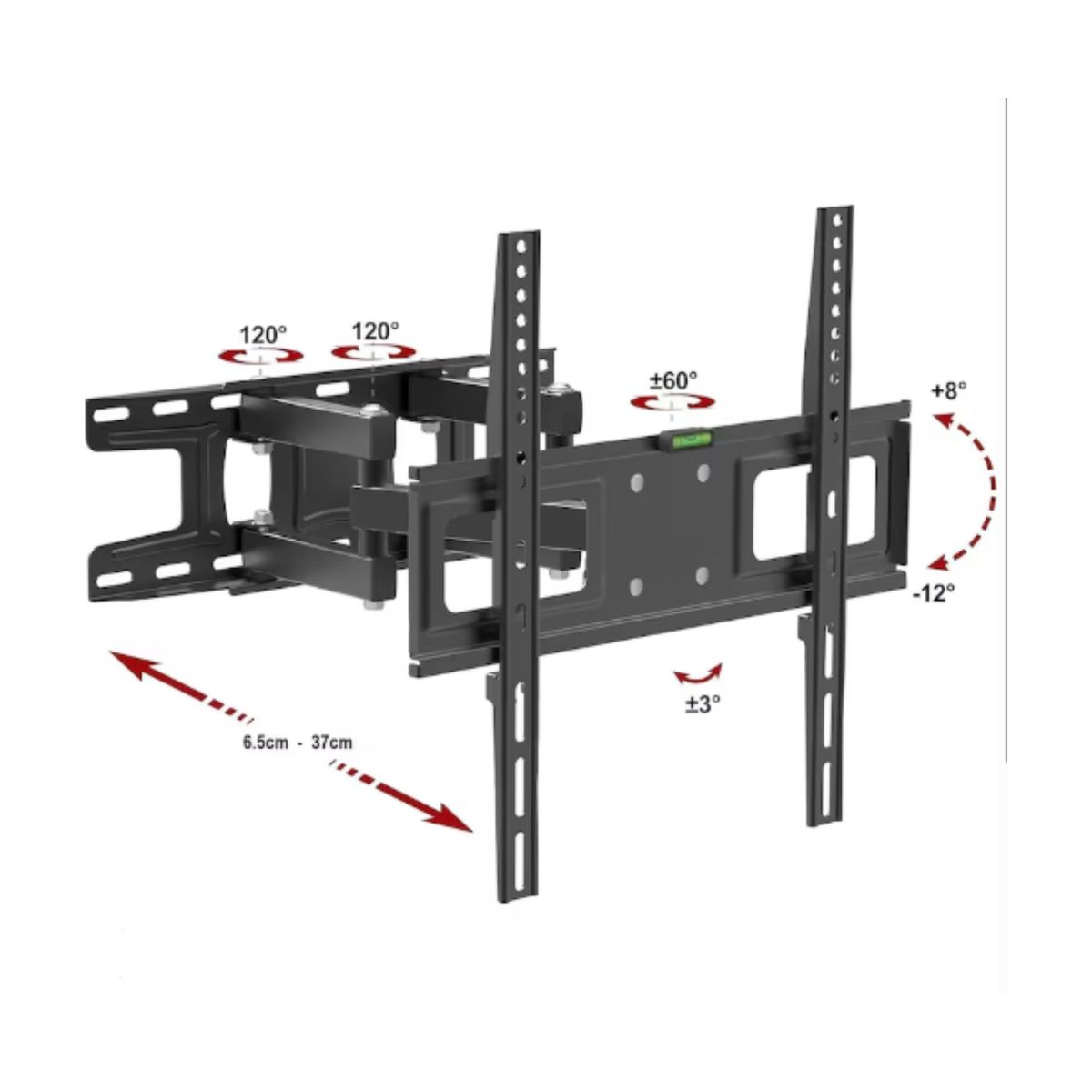 GENERICO - Soporte De Tv Articulado Star.x St-600 - 32 -80 Pulgadas