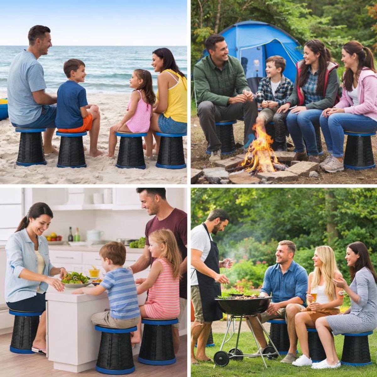 MOVI - Piso Plegable Portátil Multiuso Casa Playa Camping - Comodidad Inmediata en Cualquier Lugar