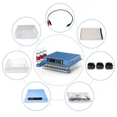 MUNDO MAGIA - Incubadora De Huevos Digital Automática 64 Huevos 220v/12v