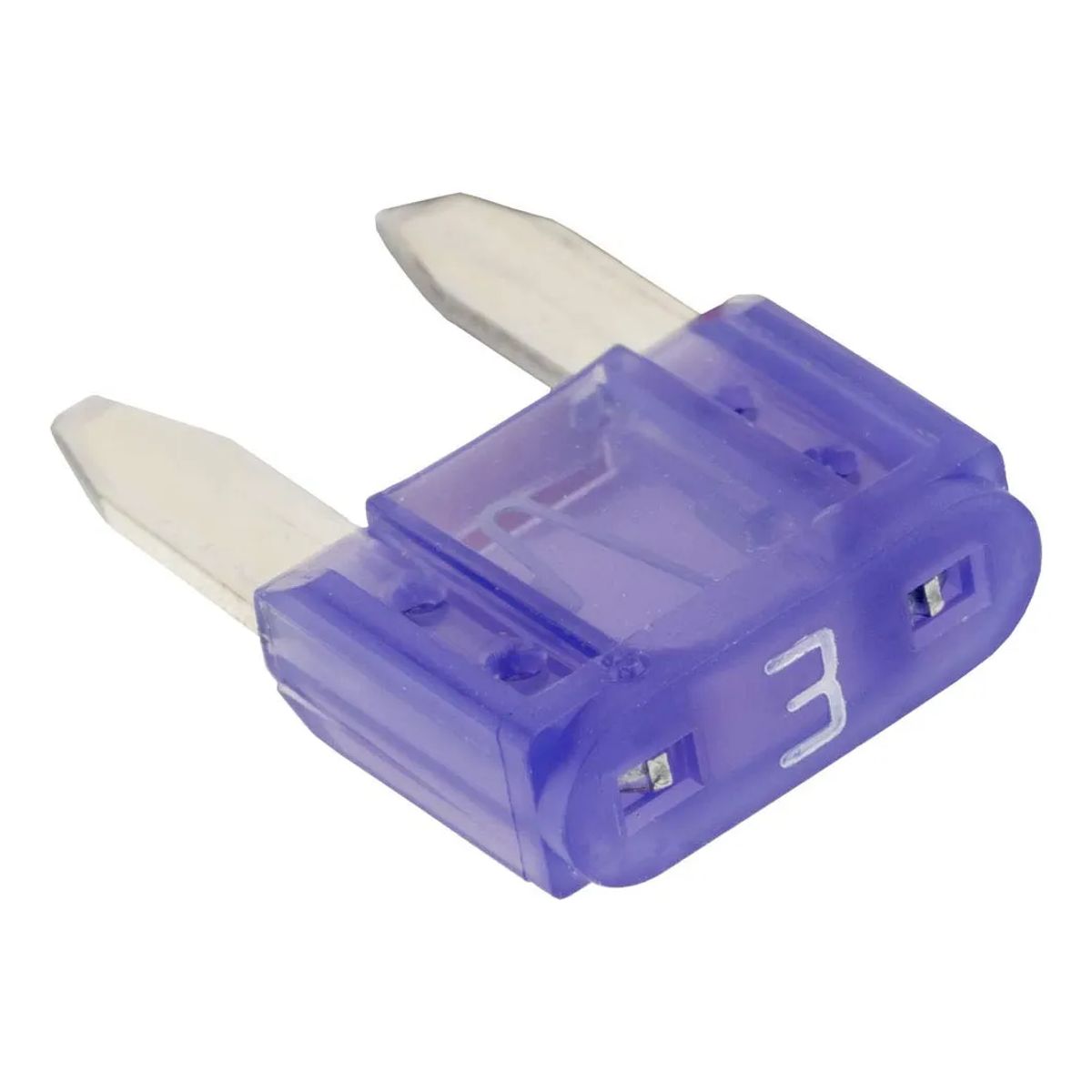 GENERICO - Porta Fusible Mini Seguridad Adaptador 24v + 1 fusible 3 AMP