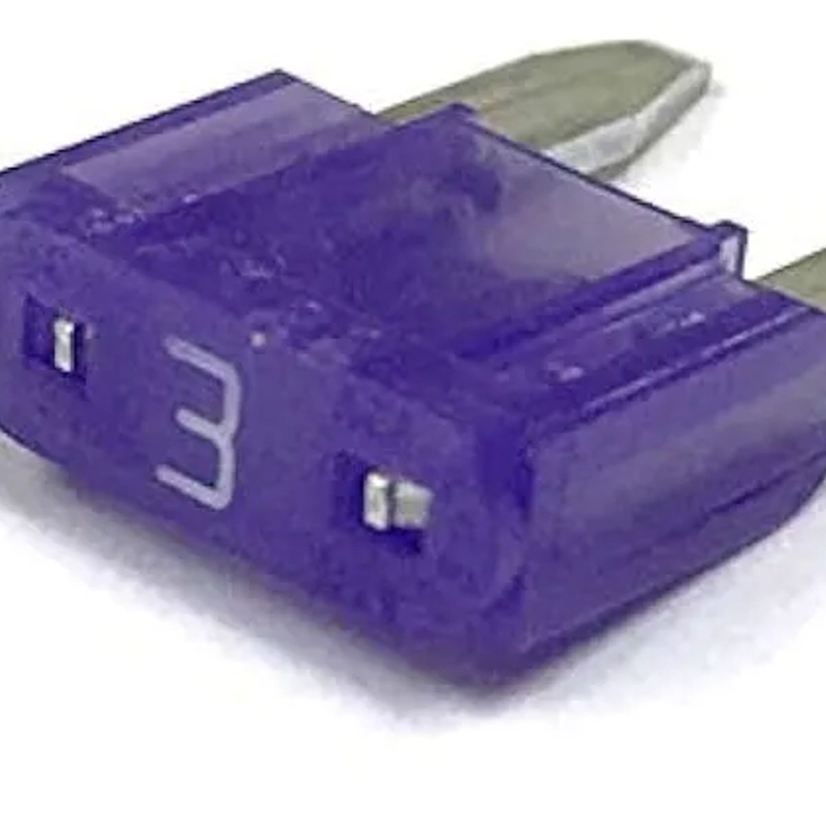GENERICO - Porta Fusible Mini Seguridad Adaptador 24v + 1 fusible 3 AMP